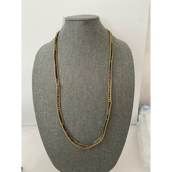 tan cord necklace - Picture 1 of 4